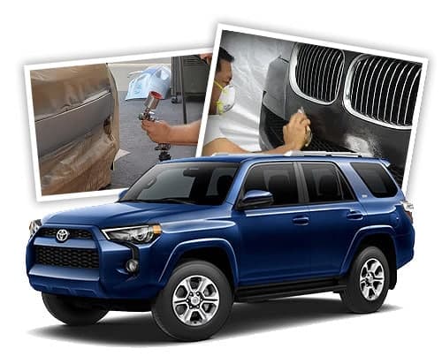 Hands-on Bumper Scuff Repair training on a real vehicle