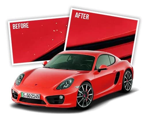 Hands-on Paint Chip Repair training on a real vehicle